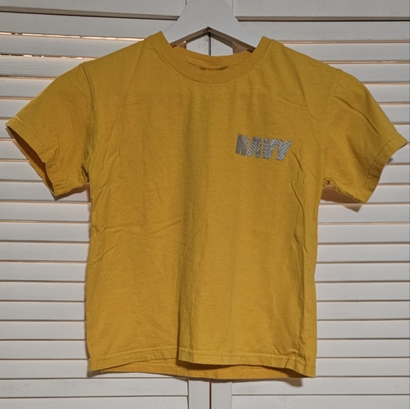 Kid's US Navy T-shirt by Trooper Size S - Picture 3 of 5